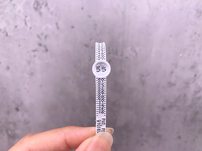 Step 4 Read the circumference (mm)