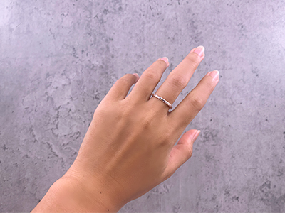 Step 1 Find a ring that fits your finger comfortably